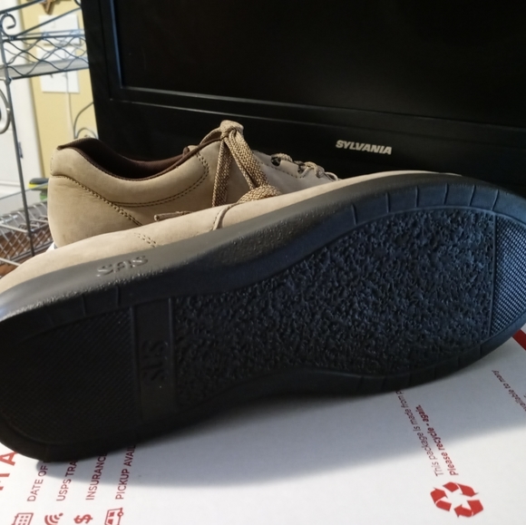 SAS Free Time Sage Suede Comfort Walking Shoe 8W,Like 🆕New!Gift It.👞👞 - Picture 6 of 13
